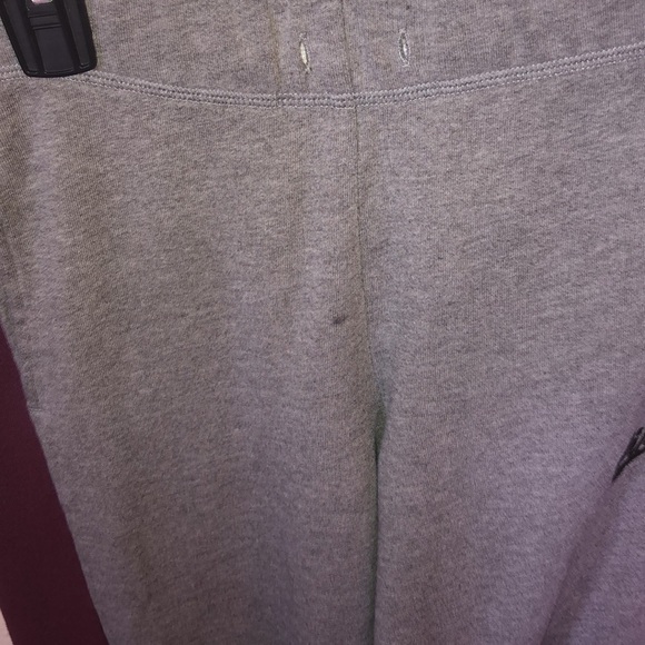 PINK VICTORIA’S SECRET sweatpants gray blue and burgundy size small boyfriend​​​ - Picture 4 of 10